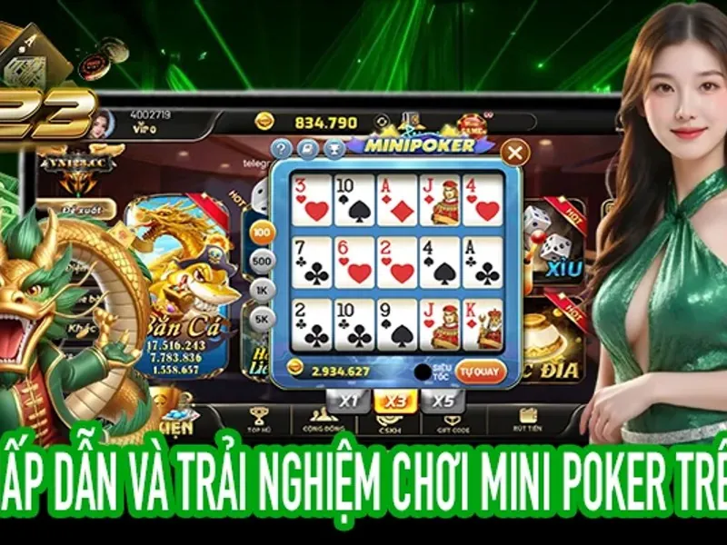 Hình ảnh Game Bài Đổi Thưởng MM99 với các lá bài